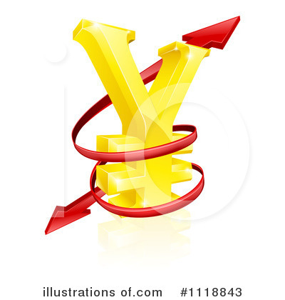 Yen Clipart #1118843 by AtStockIllustration