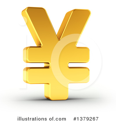 Yen Symbol Clipart #1379267 by stockillustrations