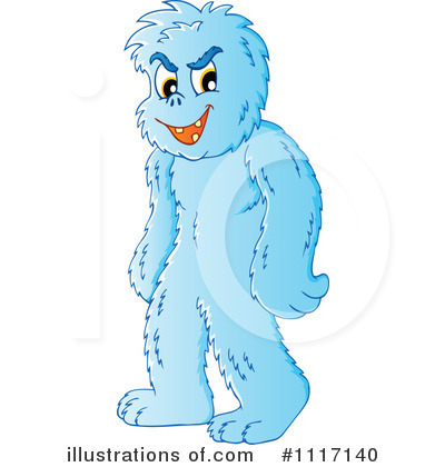 Abominable Snowman Clipart #1117140 by visekart