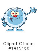 Yeti Clipart #1419166 by Hit Toon