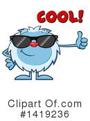 Yeti Clipart #1419236 by Hit Toon
