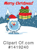 Yeti Clipart #1419240 by Hit Toon