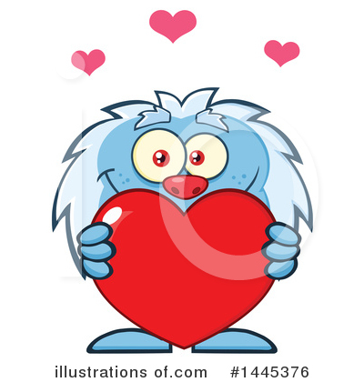 Royalty-Free (RF) Yeti Clipart Illustration by Hit Toon - Stock Sample #1445376