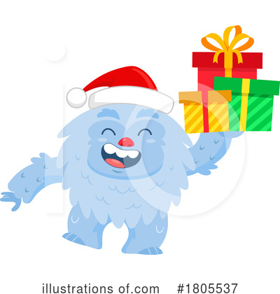 Royalty-Free (RF) Yeti Clipart Illustration by Hit Toon - Stock Sample #1805537