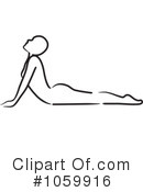 Yoga Clipart #1059916 by Rosie Piter