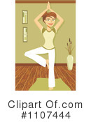Yoga Clipart #1107444 by Amanda Kate