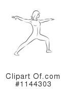 Yoga Clipart #1144303 by Frisko
