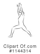 Yoga Clipart #1144314 by Frisko
