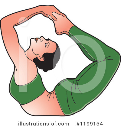 Yoga Clipart #1199154 by Lal Perera