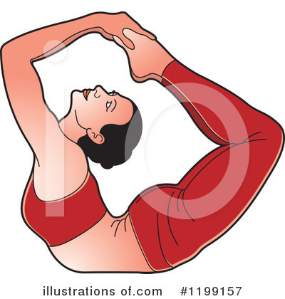 Royalty-Free (RF) Yoga Clipart Illustration by Lal Perera - Stock Sample #1199157