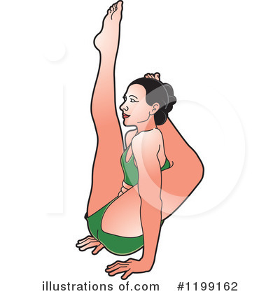 Royalty-Free (RF) Yoga Clipart Illustration by Lal Perera - Stock Sample #1199162