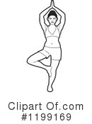 Yoga Clipart #1199169 by Lal Perera