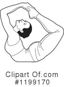 Yoga Clipart #1199170 by Lal Perera