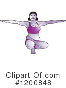 Yoga Clipart #1200848 by Lal Perera