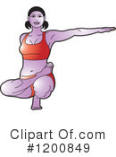 Yoga Clipart #1200849 by Lal Perera
