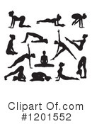 Yoga Clipart #1201552 by AtStockIllustration