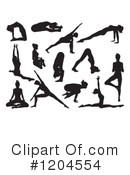 Yoga Clipart #1204554 by AtStockIllustration