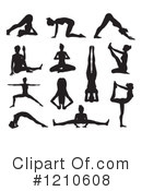 Yoga Clipart #1210608 by AtStockIllustration