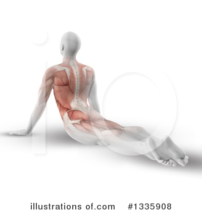Royalty-Free (RF) Yoga Clipart Illustration by KJ Pargeter - Stock Sample #1335908