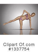 Yoga Clipart #1337754 by KJ Pargeter
