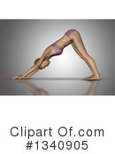 Yoga Clipart #1340905 by KJ Pargeter