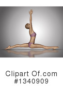 Yoga Clipart #1340909 by KJ Pargeter