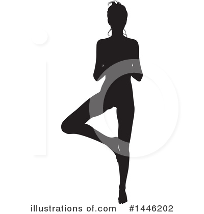 Royalty-Free (RF) Yoga Clipart Illustration by AtStockIllustration - Stock Sample #1446202