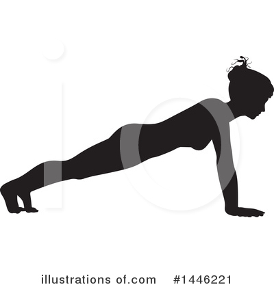 Royalty-Free (RF) Yoga Clipart Illustration by AtStockIllustration - Stock Sample #1446221