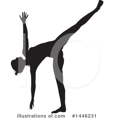 Royalty-Free (RF) Yoga Clipart Illustration by AtStockIllustration - Stock Sample #1446231