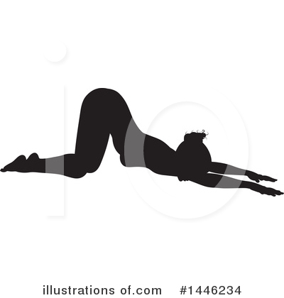 Royalty-Free (RF) Yoga Clipart Illustration by AtStockIllustration - Stock Sample #1446234