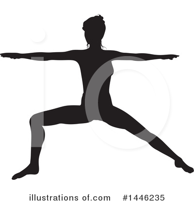 Royalty-Free (RF) Yoga Clipart Illustration by AtStockIllustration - Stock Sample #1446235