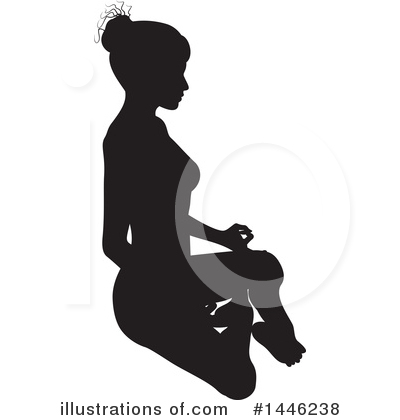 Royalty-Free (RF) Yoga Clipart Illustration by AtStockIllustration - Stock Sample #1446238