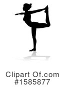 Yoga Clipart #1585877 by AtStockIllustration