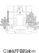 Yoga Clipart #1773204 by AtStockIllustration