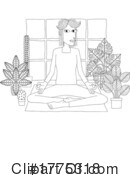 Yoga Clipart #1775318 by AtStockIllustration