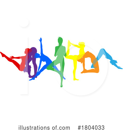 Royalty-Free (RF) Yoga Clipart Illustration by AtStockIllustration - Stock Sample #1804033