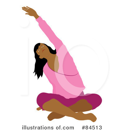 Woman Exercising Clipart #84513 by Pams Clipart