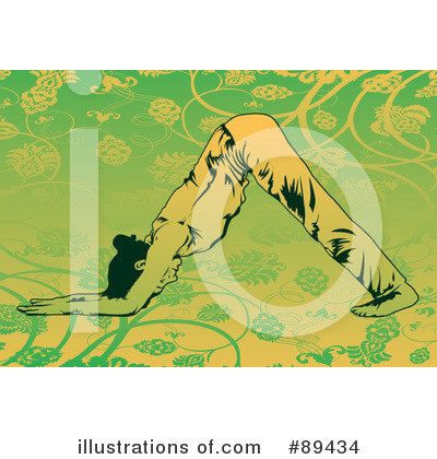 Royalty-Free (RF) Yoga Clipart Illustration by mayawizard101 - Stock Sample #89434