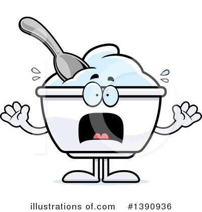 Royalty-Free (RF) Yogurt Mascot Clipart Illustration by Cory Thoman - Stock Sample #1390936