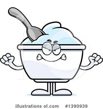 Yogurt Mascot Clipart #1390939 by Cory Thoman