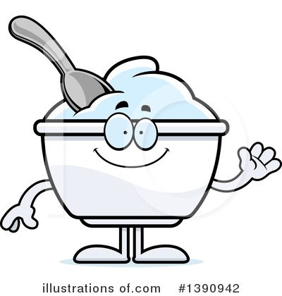 Yogurt Mascot Clipart #1390942 by Cory Thoman