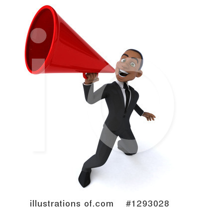 Young Black Businessman Clipart #1293028 by Julos