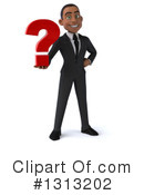 Young Black Businessman Clipart #1313202 by Julos