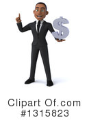 Young Black Businessman Clipart #1315823 by Julos