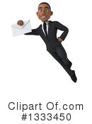Young Black Businessman Clipart #1333450 by Julos