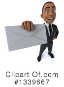 Young Black Businessman Clipart #1339667 by Julos
