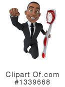 Young Black Businessman Clipart #1339668 by Julos