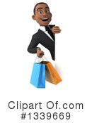 Young Black Businessman Clipart #1339669 by Julos