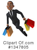 Young Black Businessman Clipart #1347805 by Julos