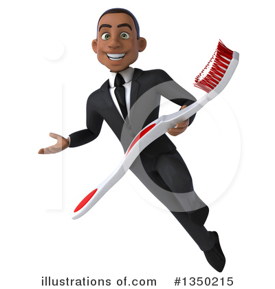 Royalty-Free (RF) Young Black Businessman Clipart Illustration by Julos - Stock Sample #1350215